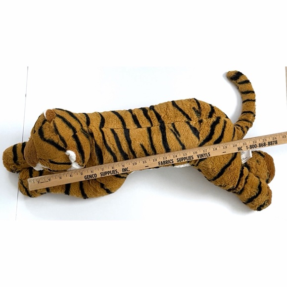 IKEA Djungelskog Tiger Jungle Cat Large Stuffed Animal Plush 30" With Tag - Picture 4 of 15